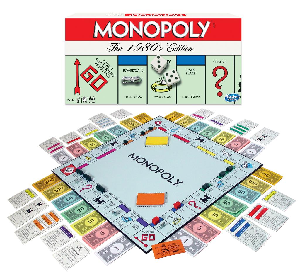 Game Monopoly 1980's Edition