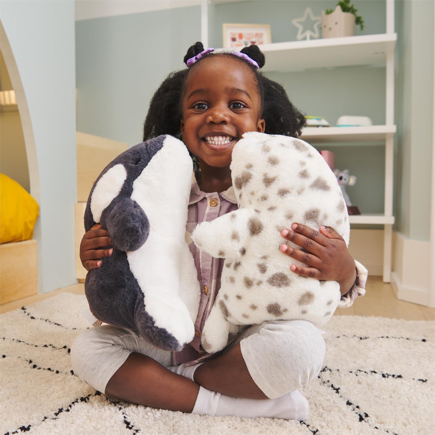 Plush Snuffles & Friends Orca Whale Flynn 10"