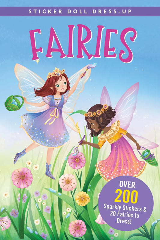 Sticker Doll Dress Up Book Fairies