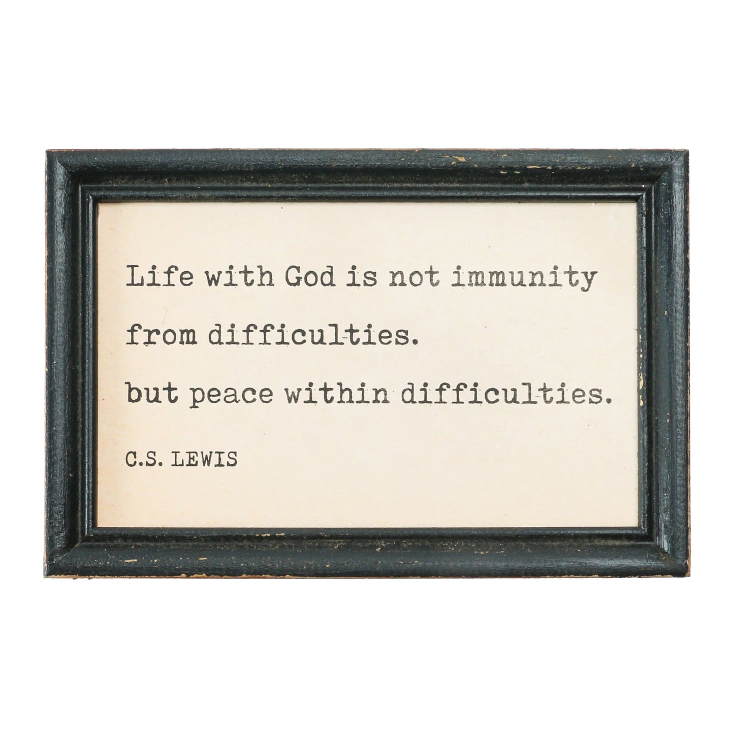 Wall Décor Wood Framed Sayings
