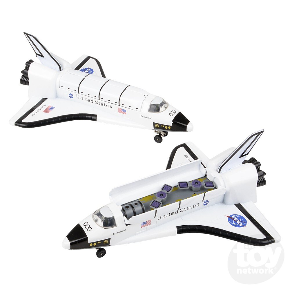 Diecast Pullback - Space Shuttle - 7" - Sold Individually