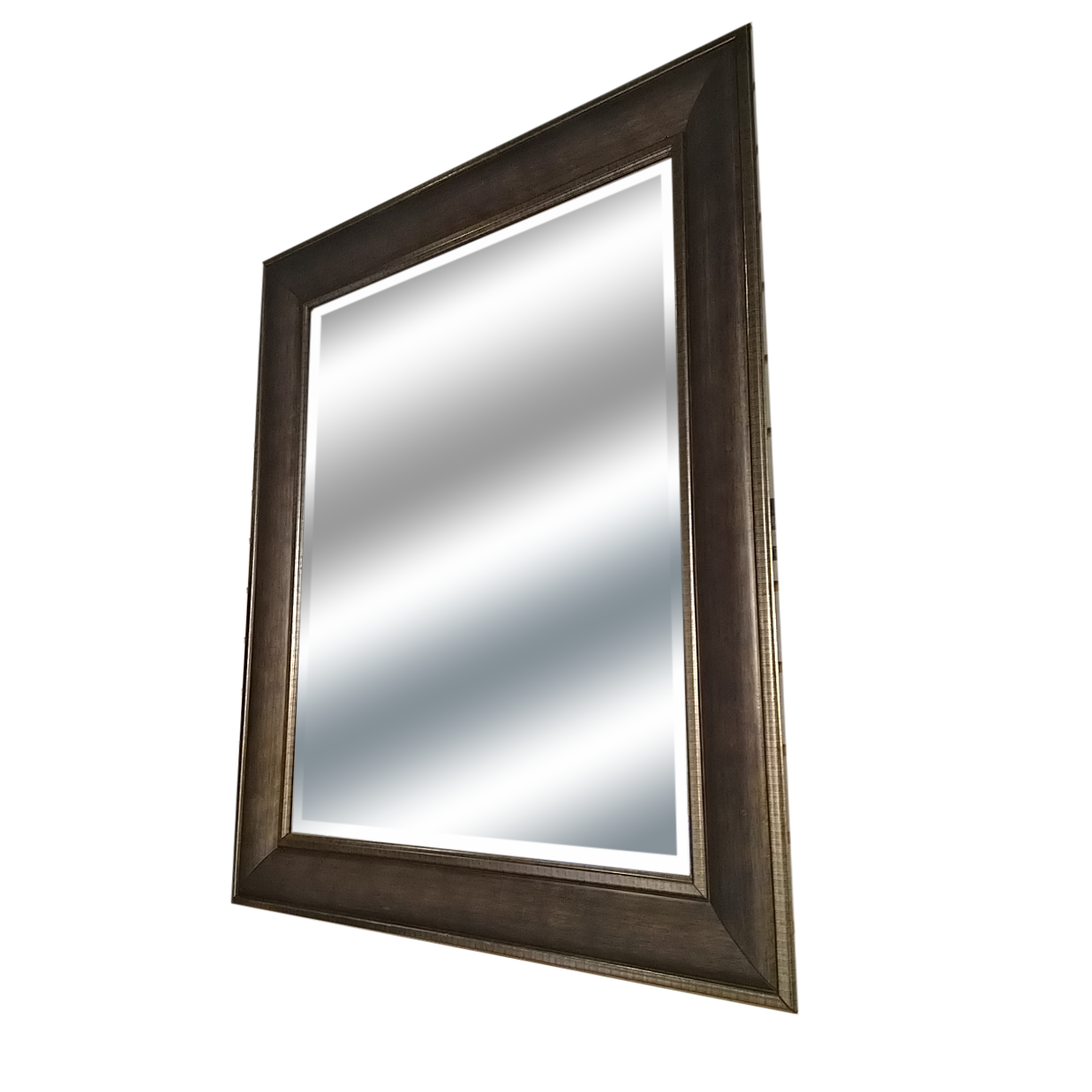 Mirror Walnut Frame 31" x 37"