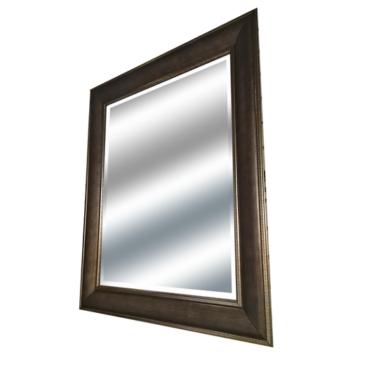 Mirror Walnut Frame 31" x 37"