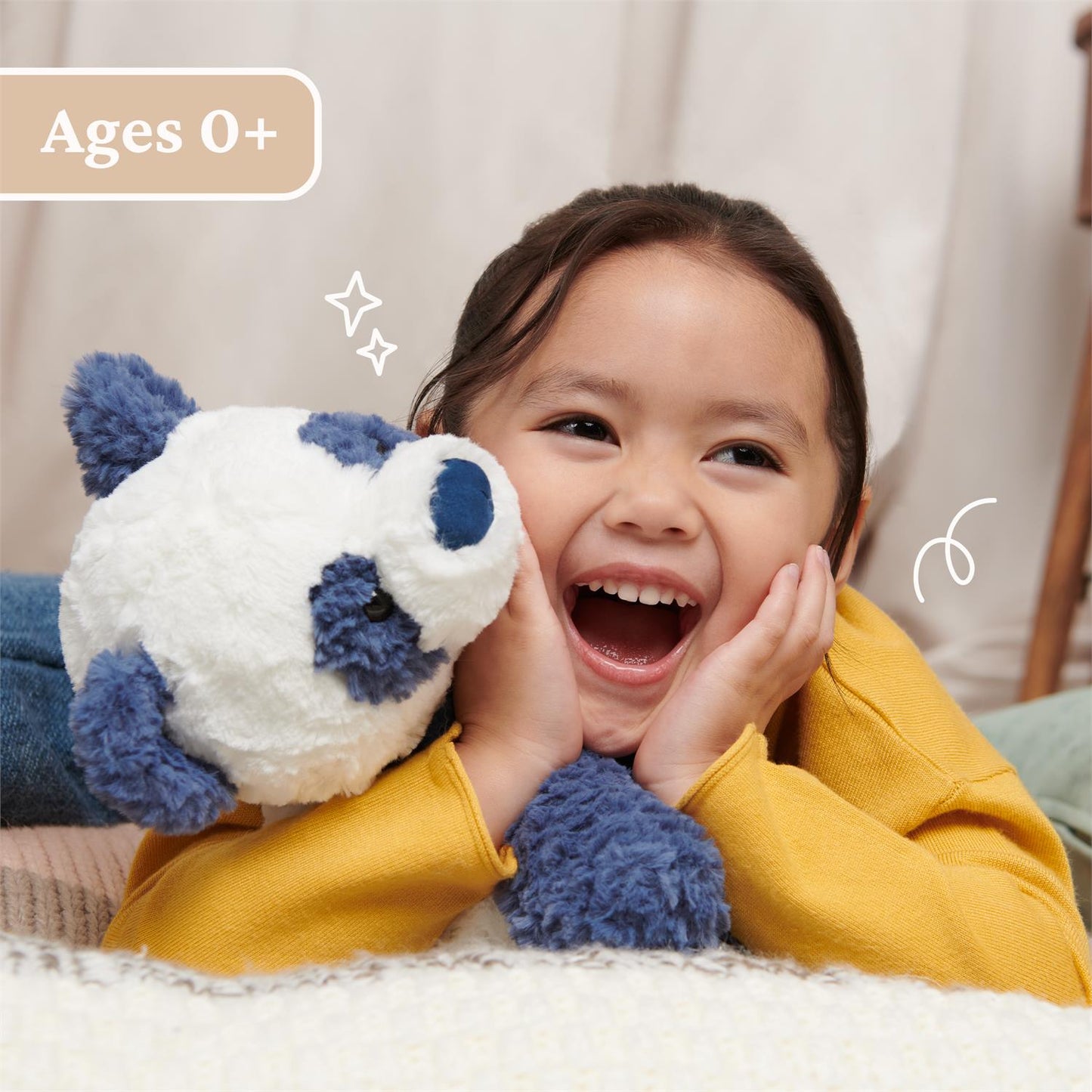 Plush Cozys Panda 10"