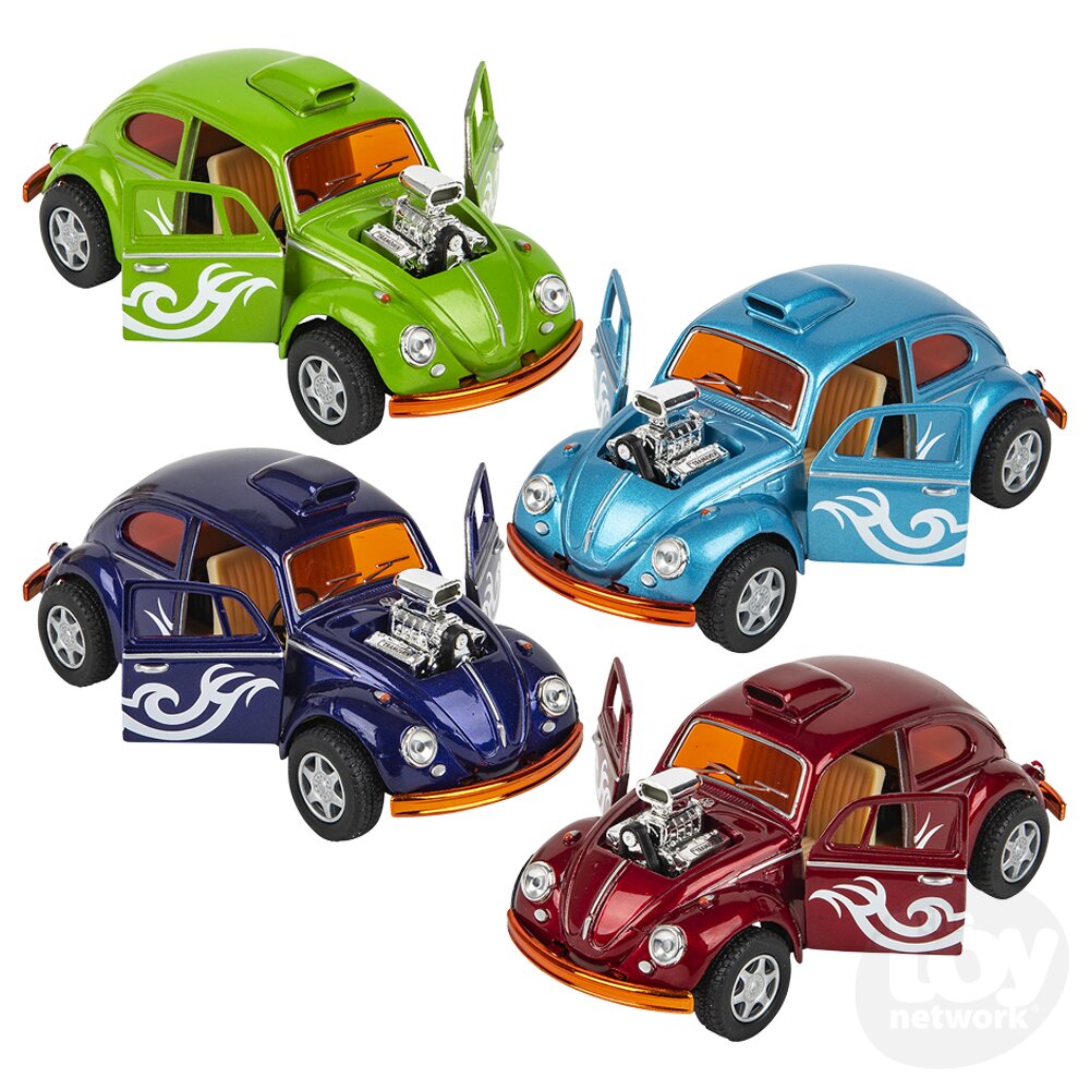 Diecast Pullback - VW Beetle - Dragster -5" - Sold Individually