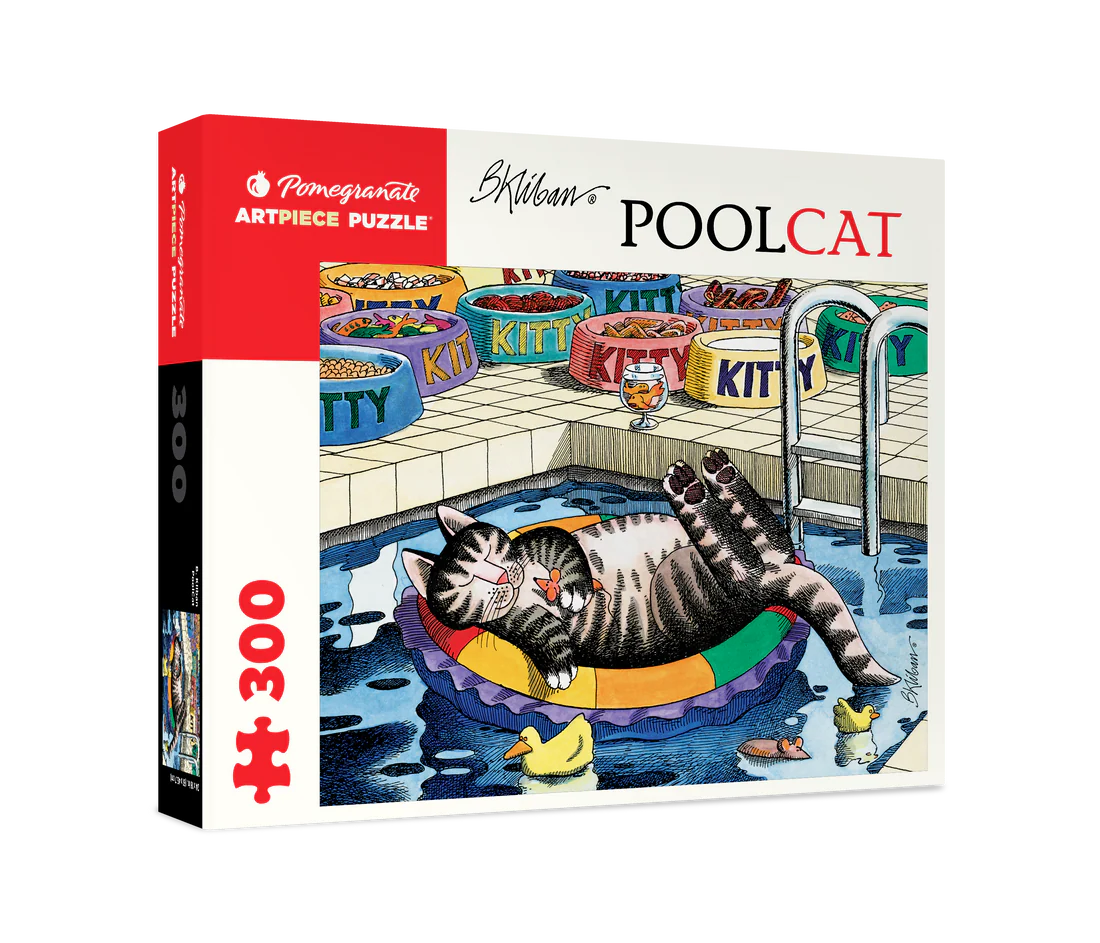 Puzzle 300 Piece - B. Kliban - PoolCat