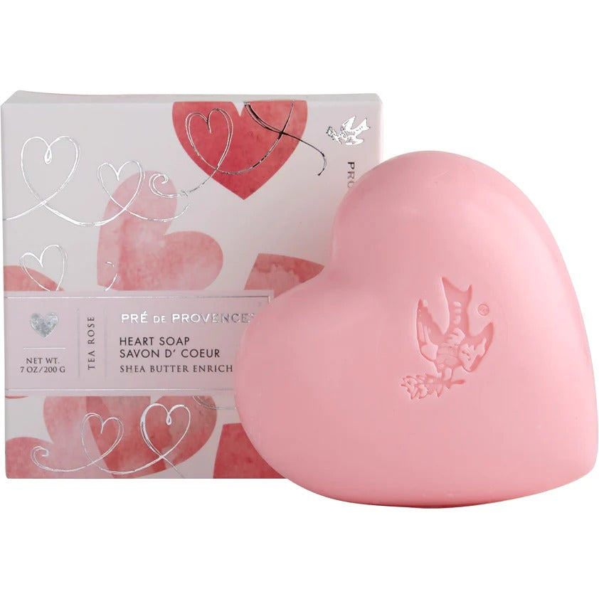 Heart Soap - Tea Rose