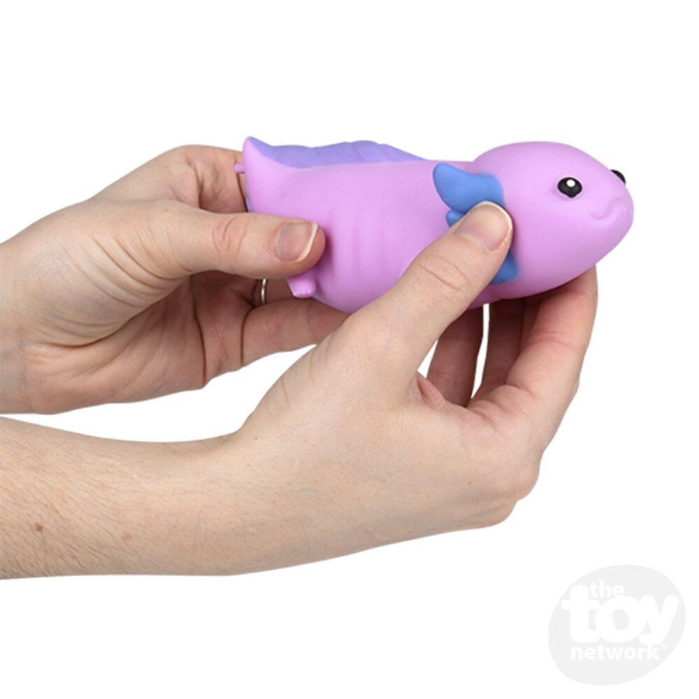 Stretchy Sand Axolotl 5"