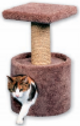 Beatrise Pet Products Single Story Cat Condo with Perch