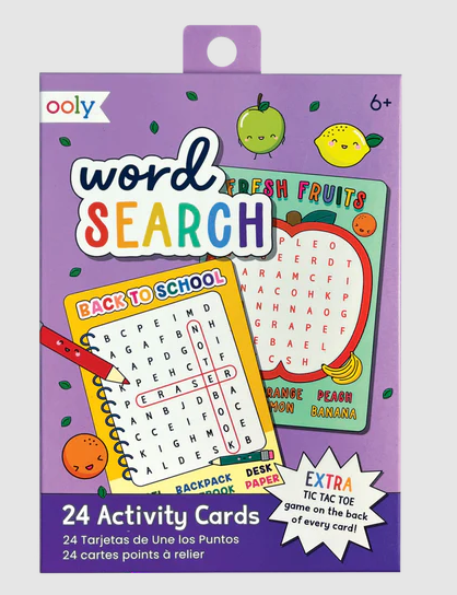 Activity Card Kit Word Search