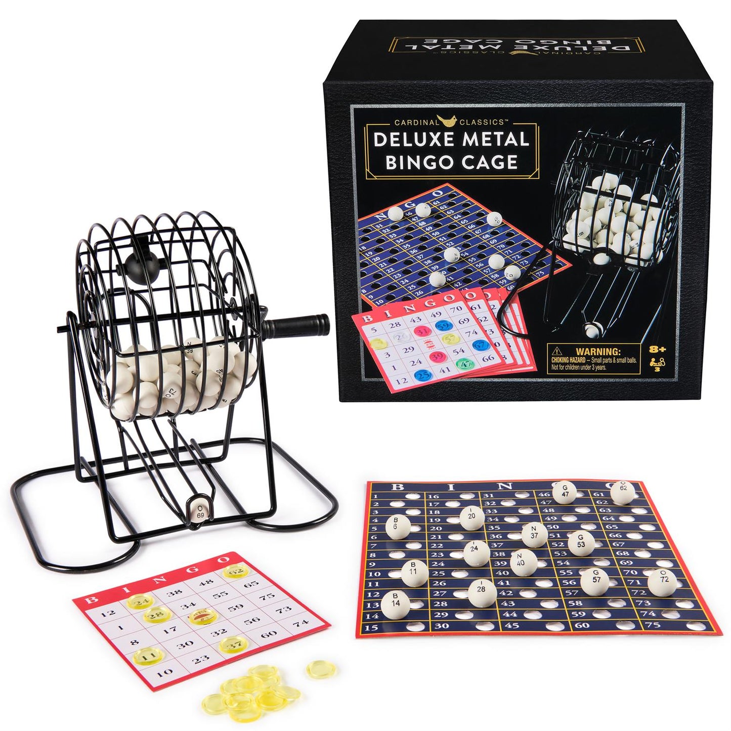 Game Cardinal Classics Bingo Metal Cage