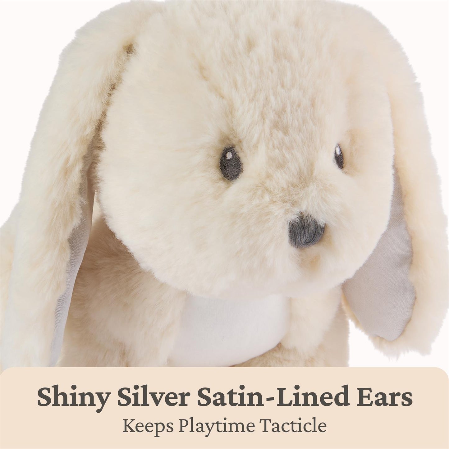 Plush Pal  Baby Safe Bunny Rabbit "Clover" 10"