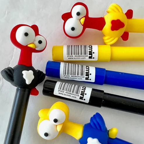 Gel Pen Run-Run Chicken (Sold Individually)