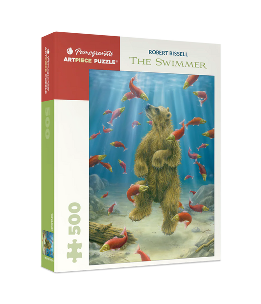 Puzzle 500 Piece - Robert Bissell - The Swimmer
