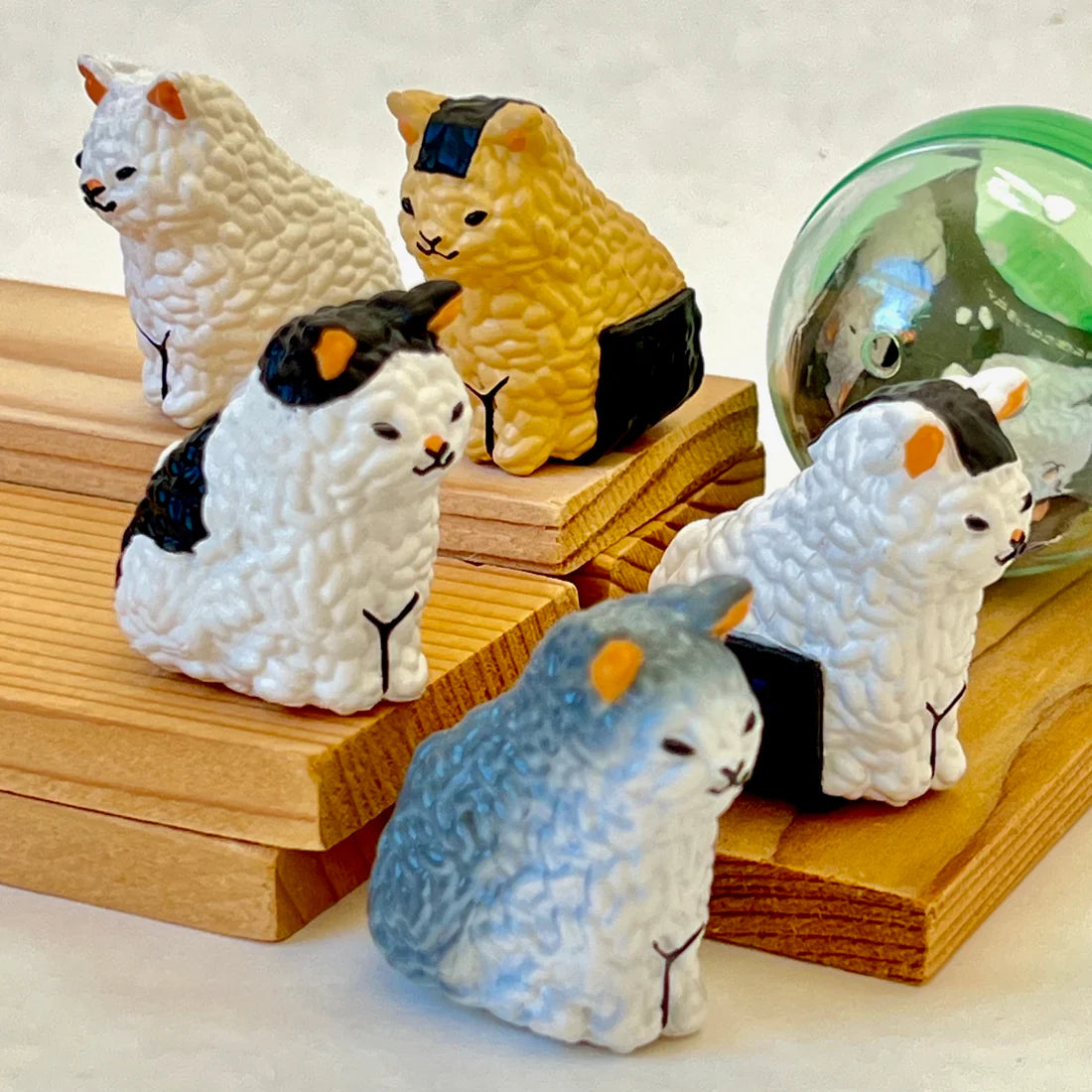 Gashapon Capsule For All Ages Rice Cat (Sold As An Individual Capsule)