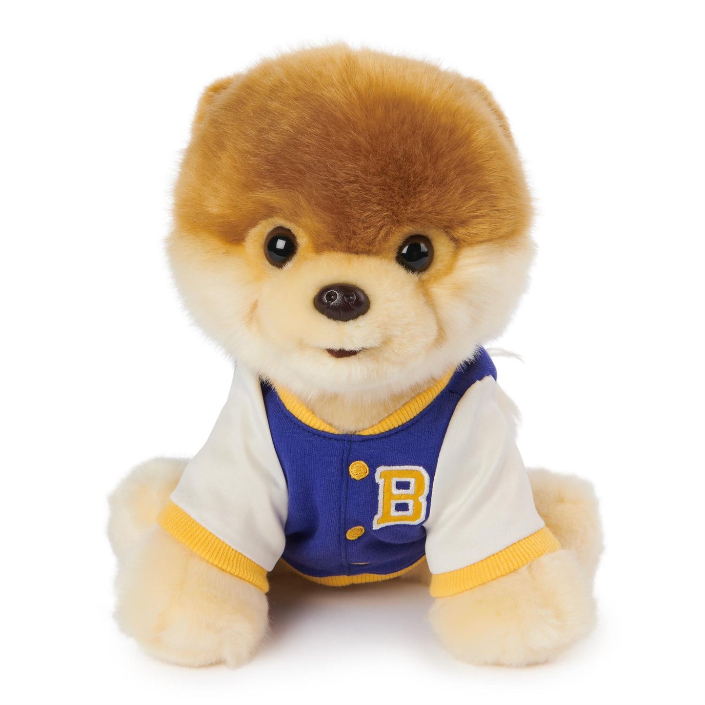 Plush Boo In Varsity Jacket "B" 9"