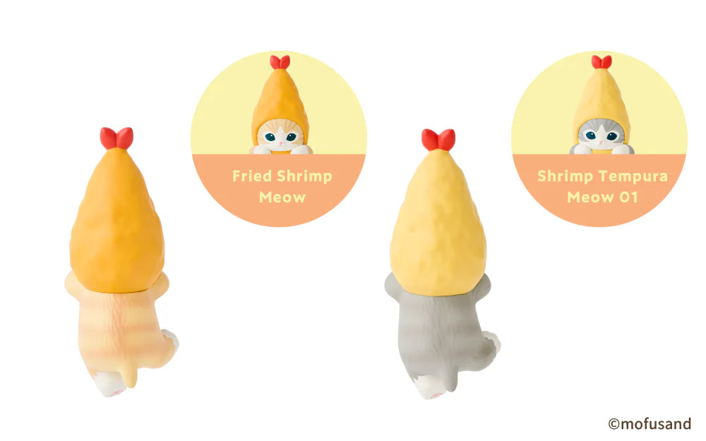 Blind Box Mofusand Vol. 2 - Shrimp Meow Hippers