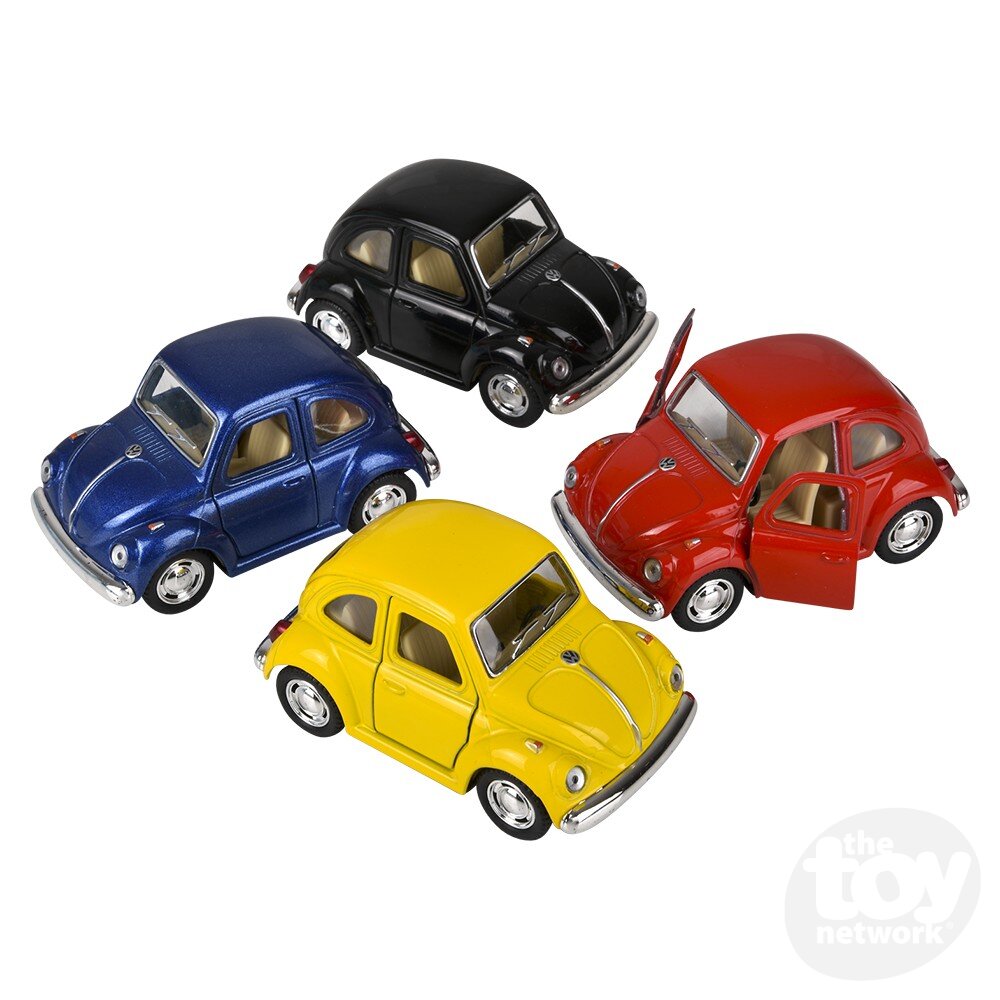 Diecast Pullback - VW Classic Beetle - 1967- 4" - Sold Individually