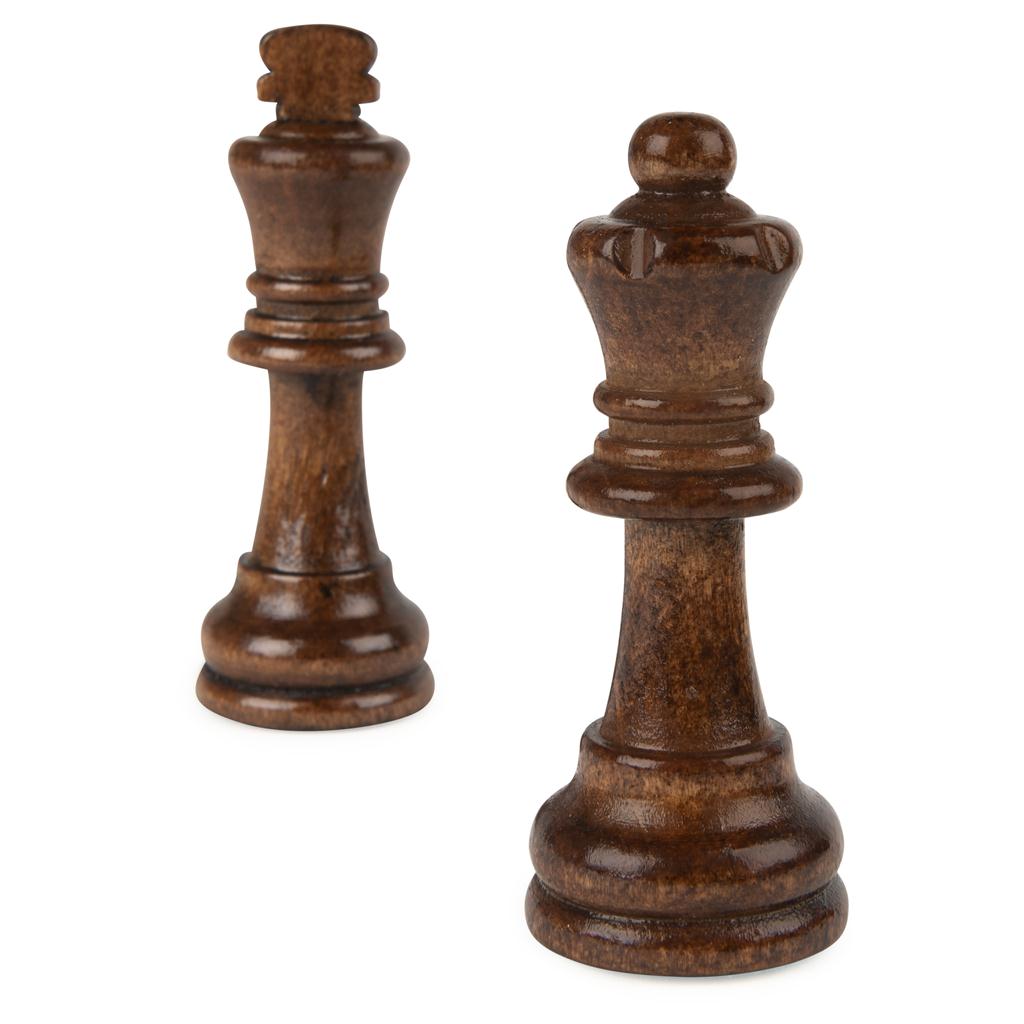 Game Cardinal Legacy Chess & Checkers Deluxe Wood Folding Board