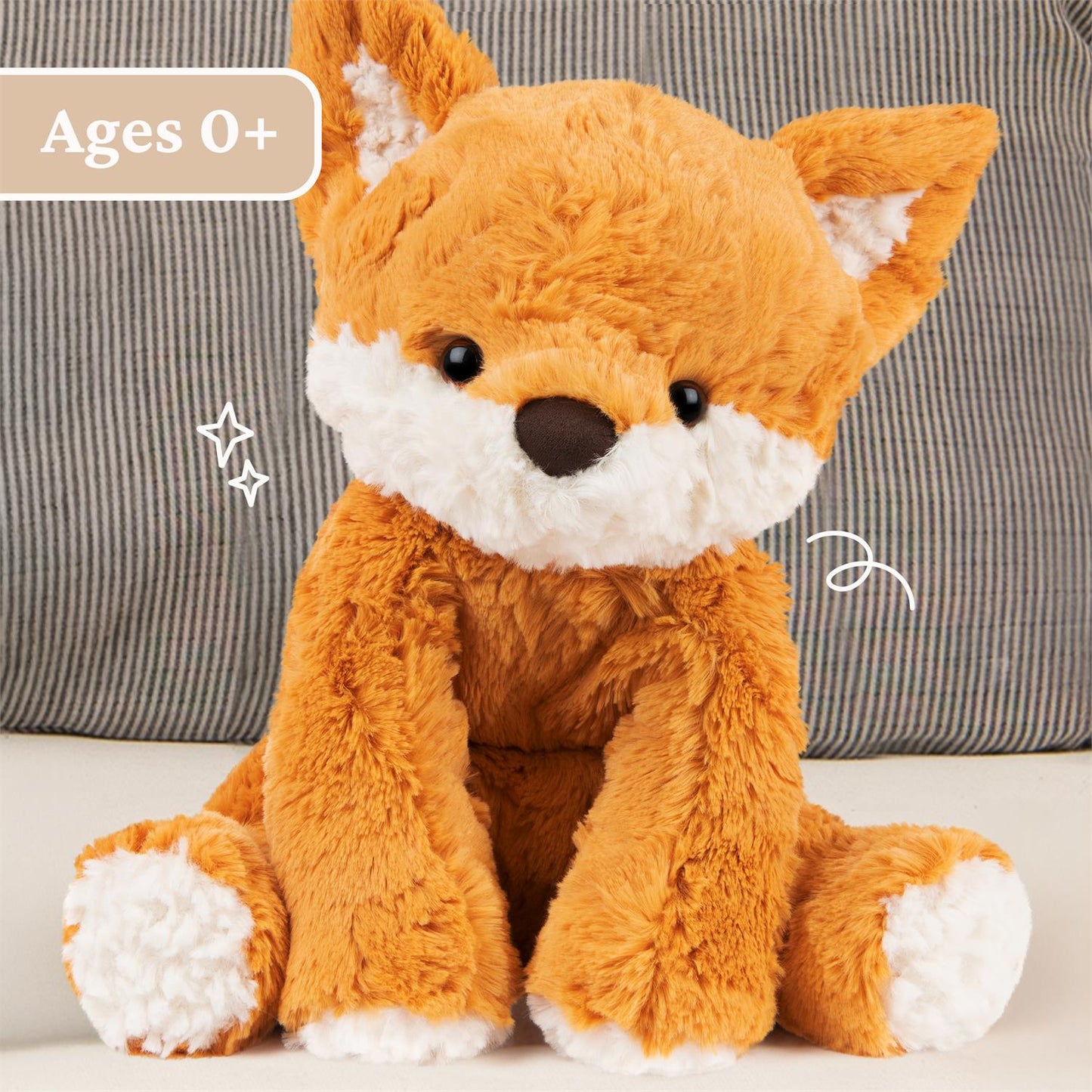 Plush Cozys Fox 10"