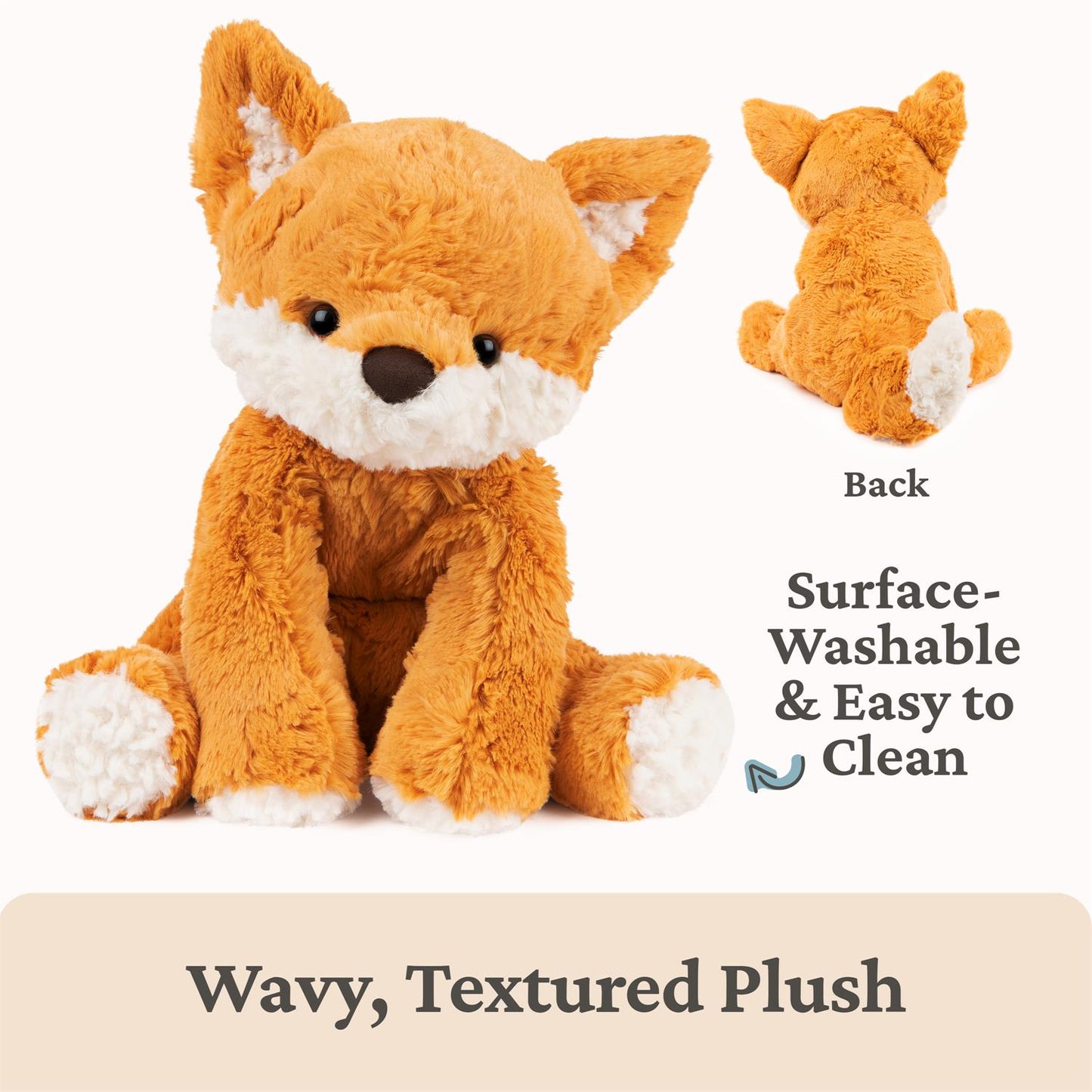 Plush Cozys Fox 10"