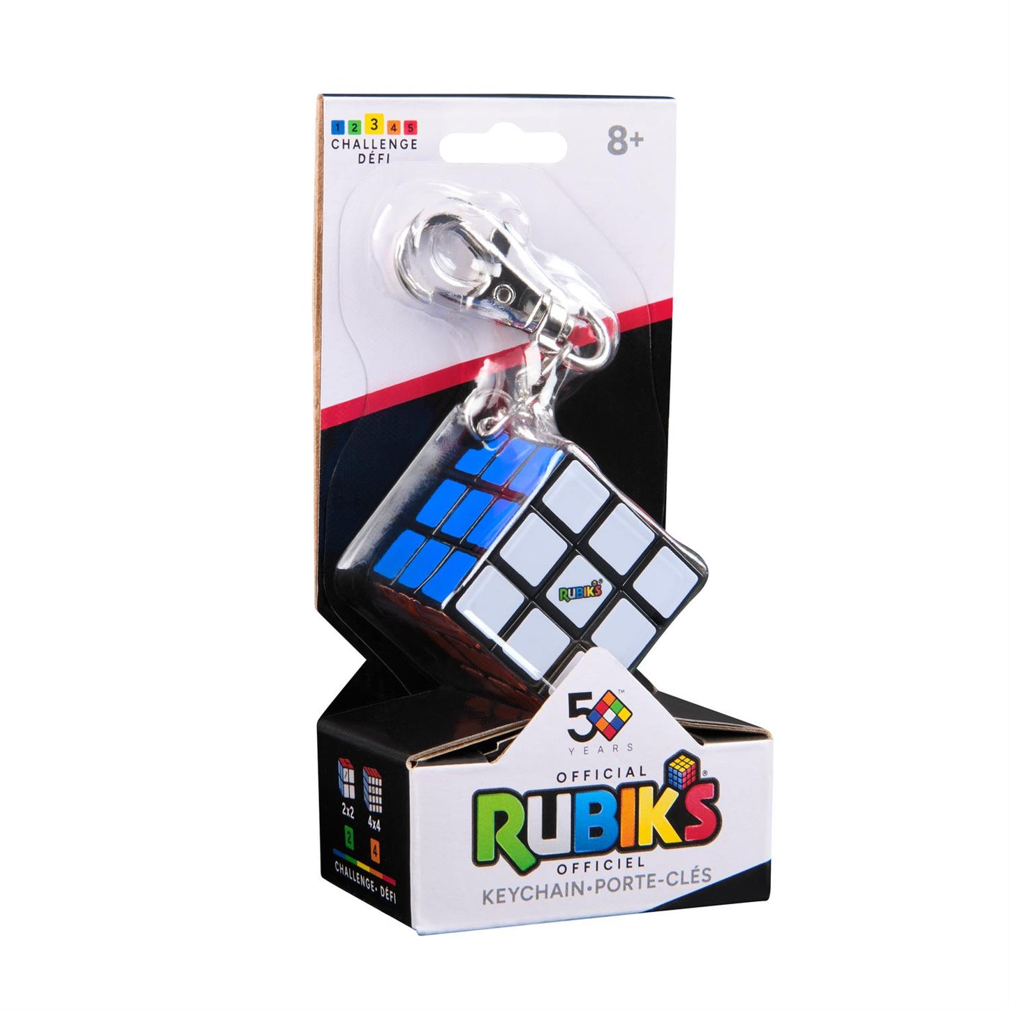 Rubik's Cube Keychain