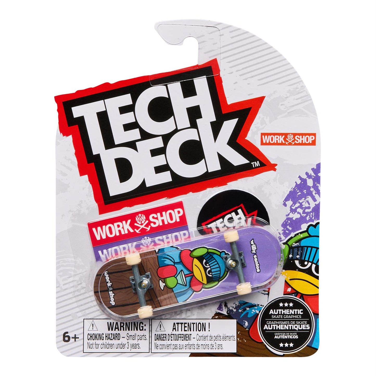 Tech Deck Fingerboard 96mm - Series III (Styles Will Vary - Sold Individually)
