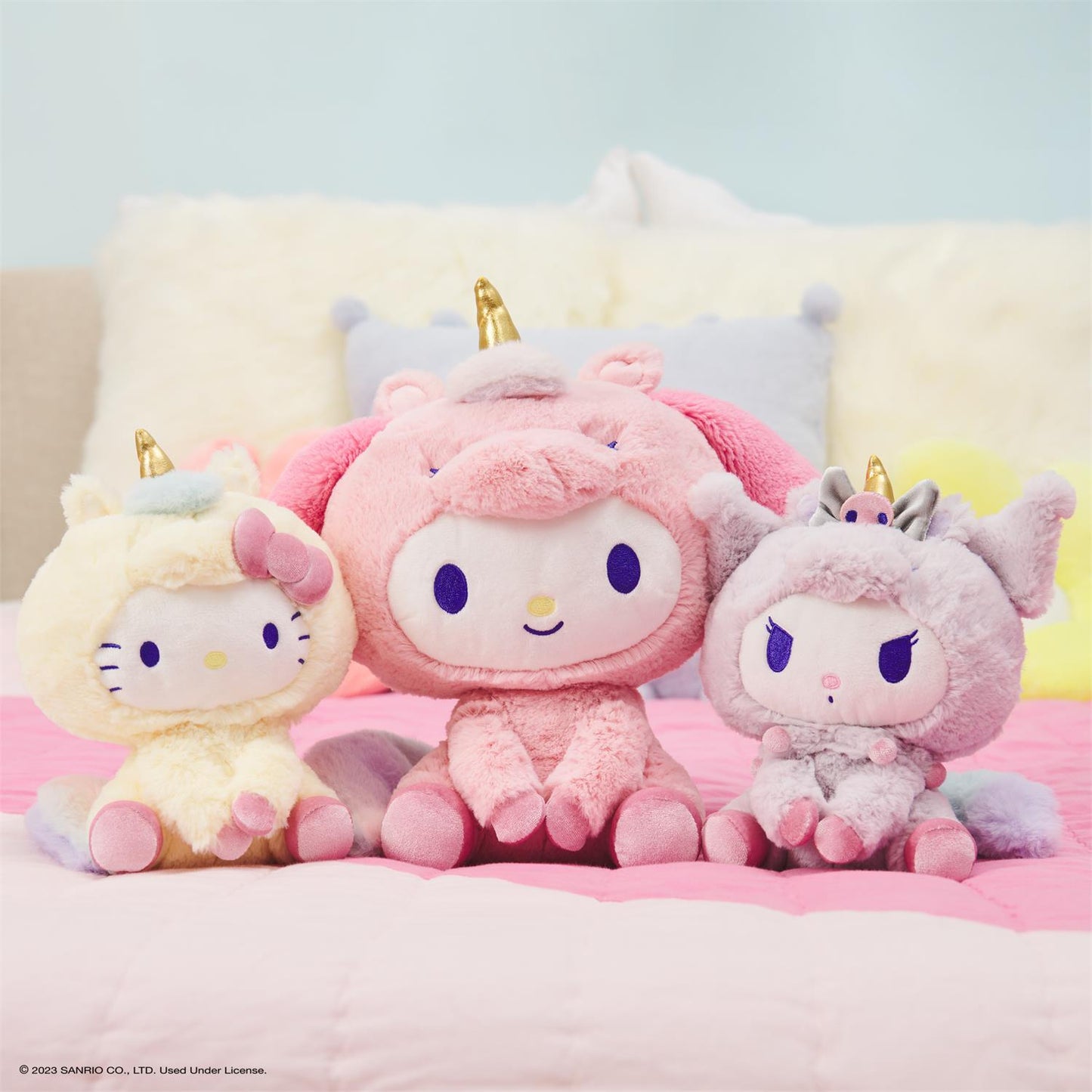 Plush Sanrio Kuromi Unicorn 6"