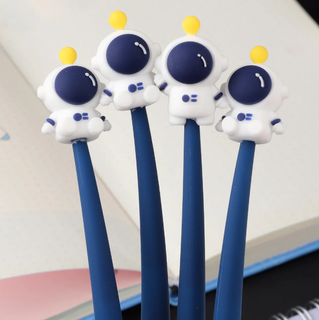 Gel Pen Astronaut Wiggle (Sold Individually)