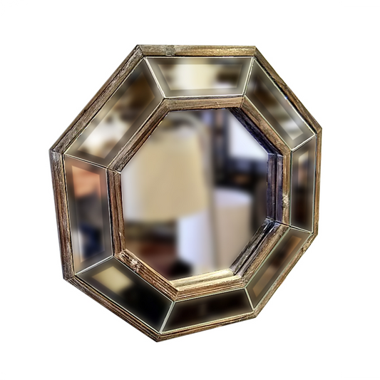 Mirror Octagon 2 Assorted Wood Finishes