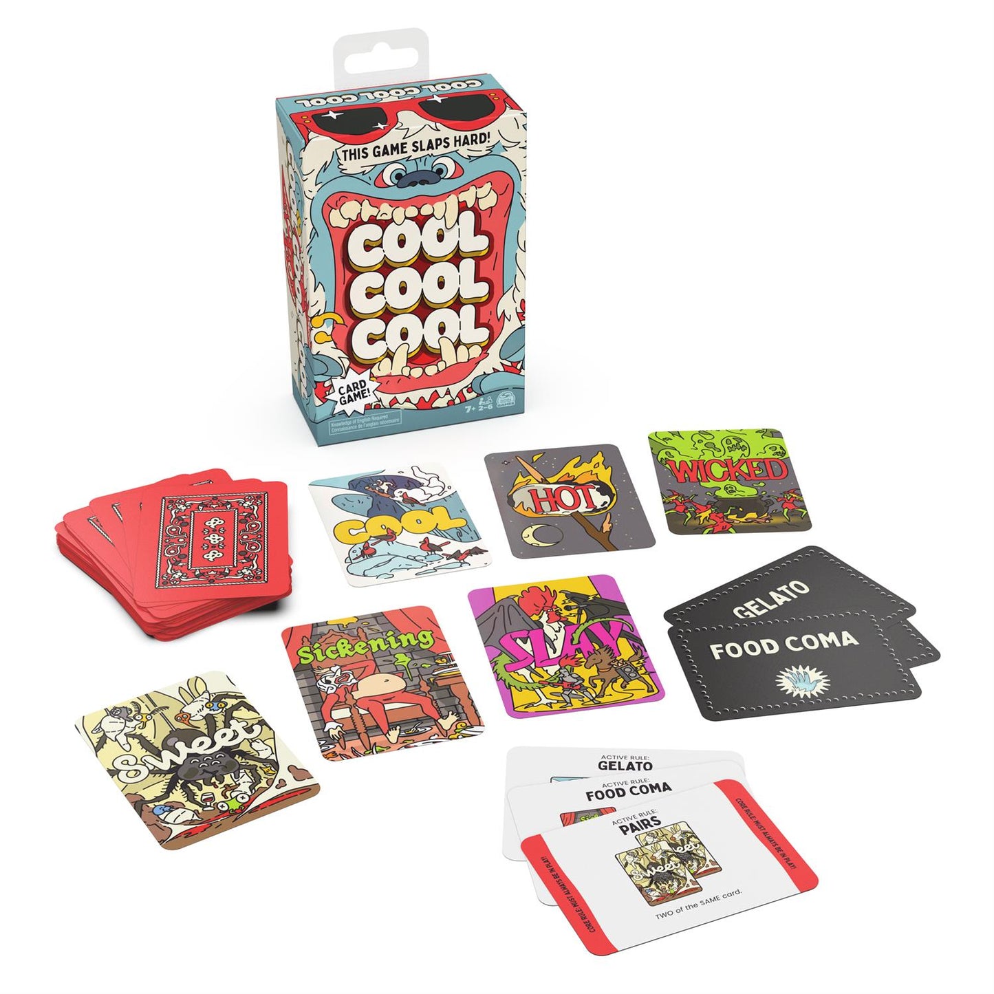 Game Cards Cool Cool Cool