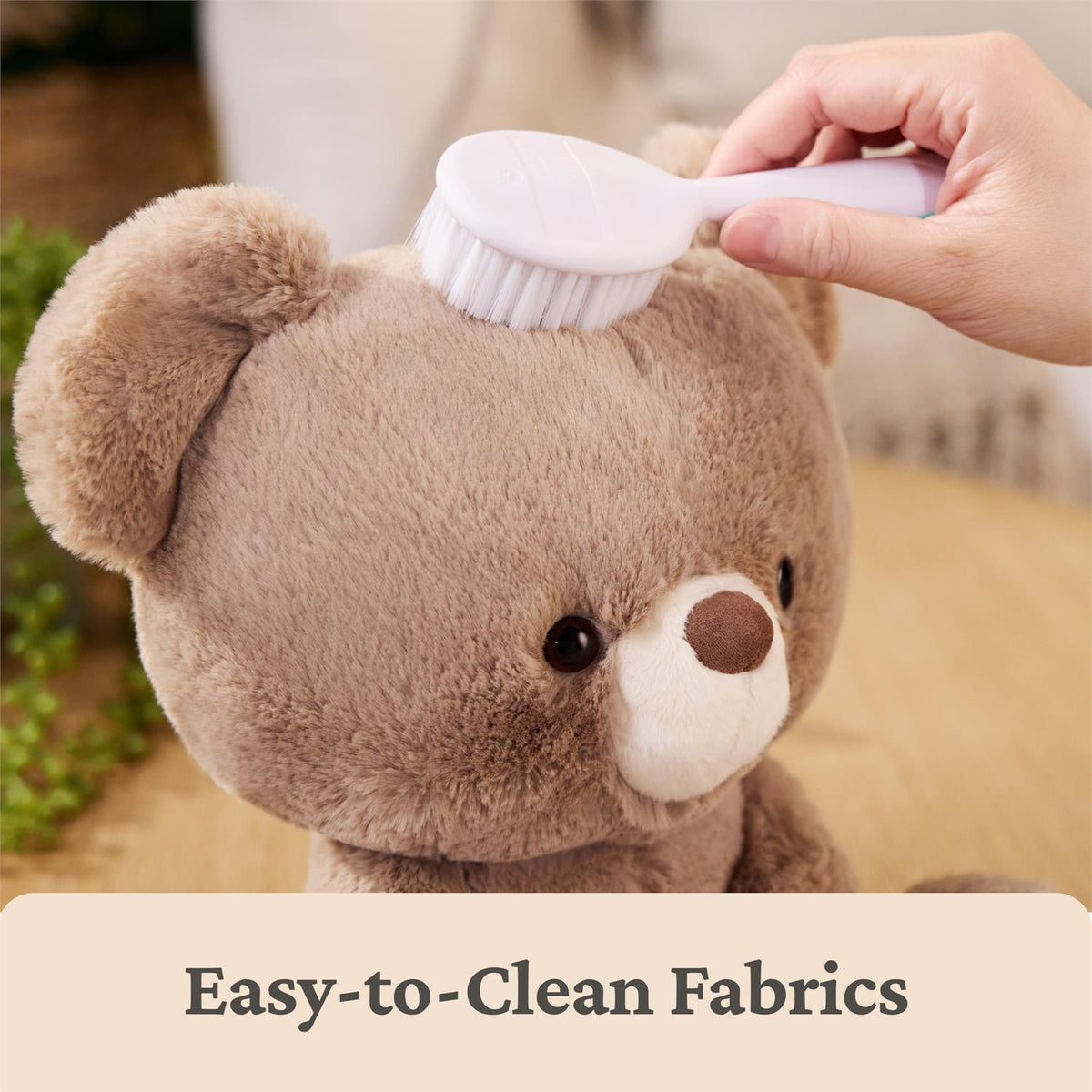 Plush Forever Friends Promise Bear Kai Taupe 12"