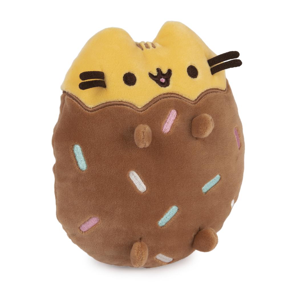 Plush Pusheen Chocolate Dipped Cookie Squisheen 6"