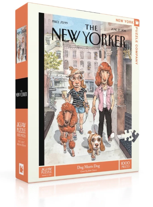 New Yorker Puzzle 1000 Piece Dog Meet Dog