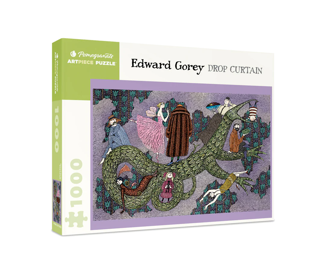 Puzzle 1000 Piece - Edward Gorey - Drop Curtain