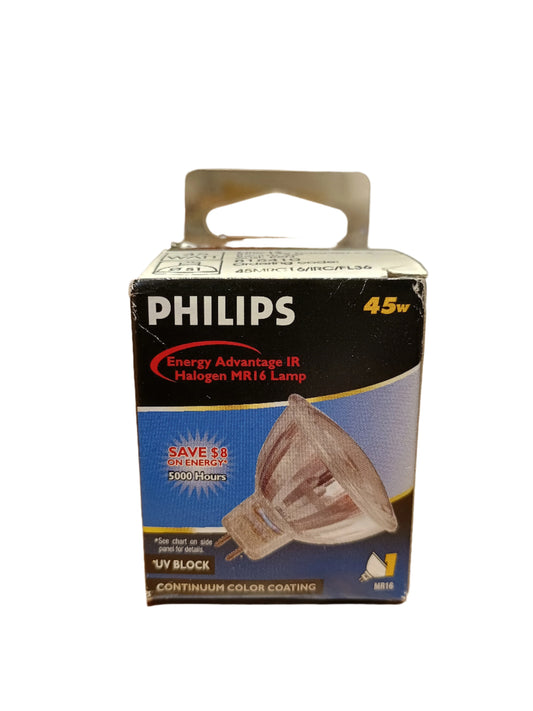 Halogen Light Bulb 45W MCR16, 12v Base