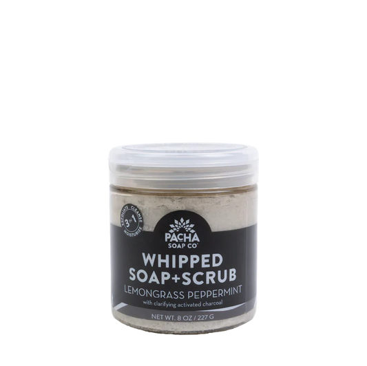 Whipped Scrub - 8oz - Lemongrass Peppermint