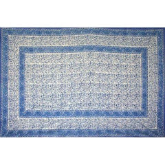 Tapestry Twin Size Rajasthan Print Blue Assorted