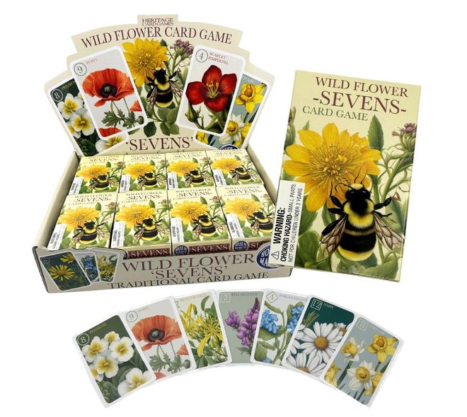 Card Game Wild Flower Sevens