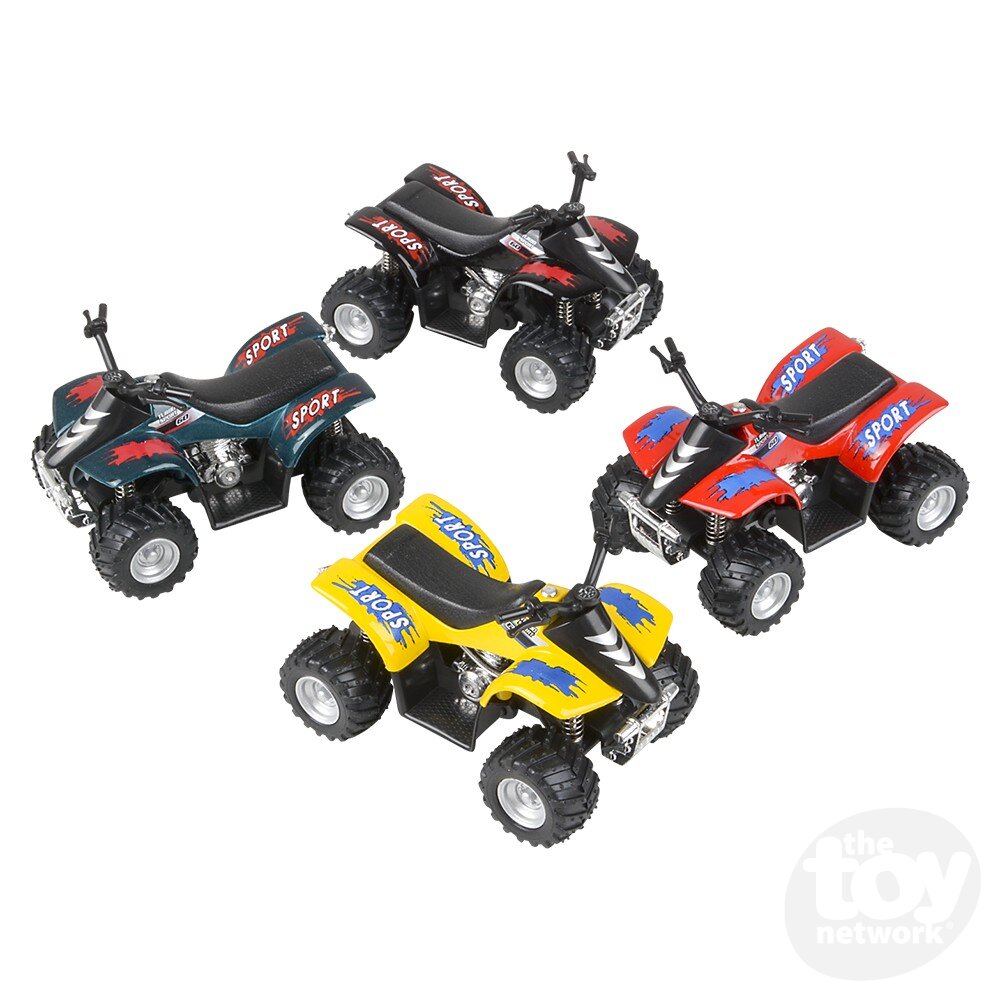 Diecast Pullback - ATV Smart Sport - 3.75" - Sold Individually