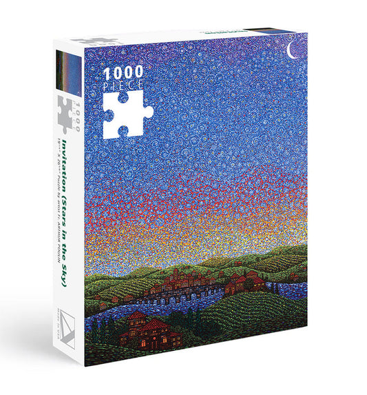 Holiday Puzzle 500 Piece Invitation (Stars In the Sky)