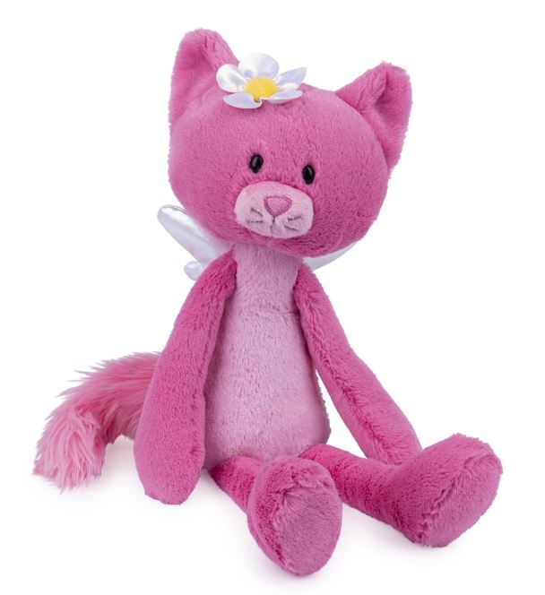 Plush Take Along Friends Kitty Cat Maeve Rose Pink 15"