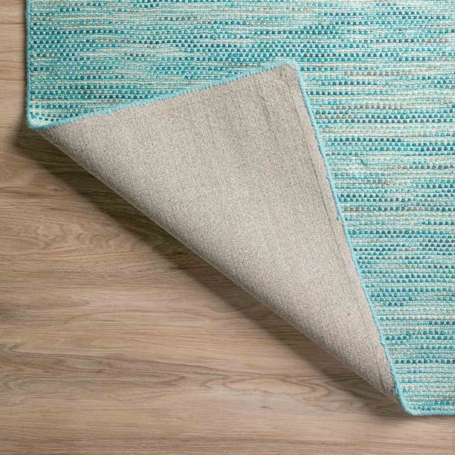 Zion Rug Teal 5' X 7'6"