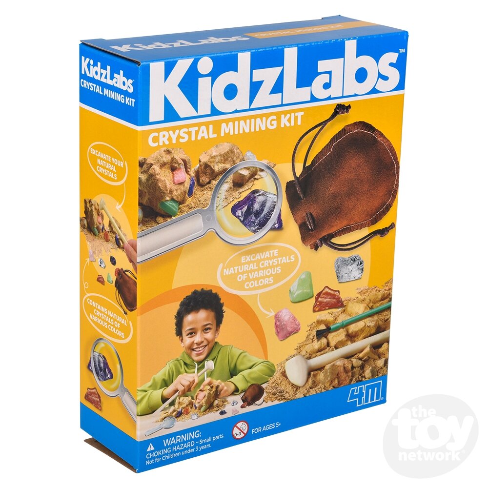 4M Kidzlabs Crystal Mining