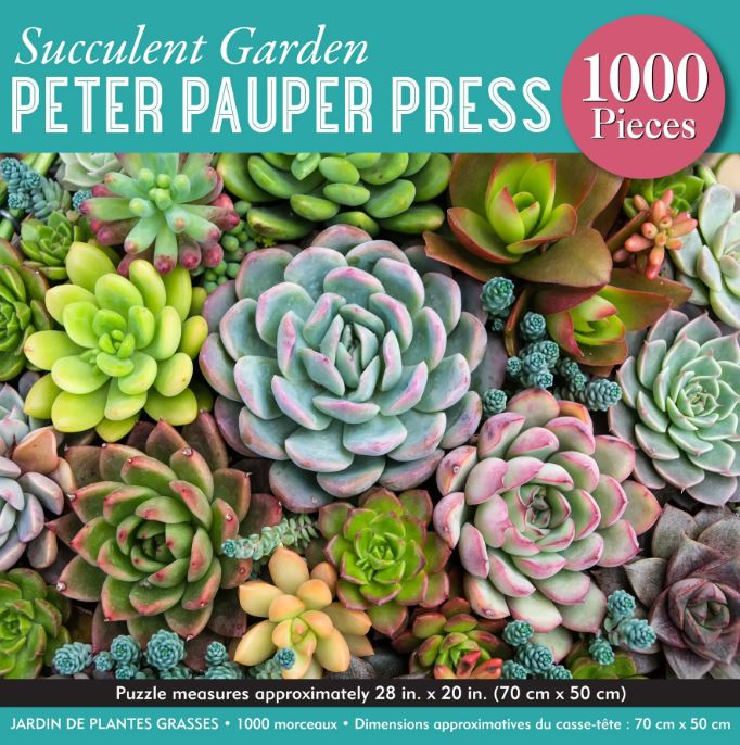 Puzzle 1000 Piece Succulent Garden