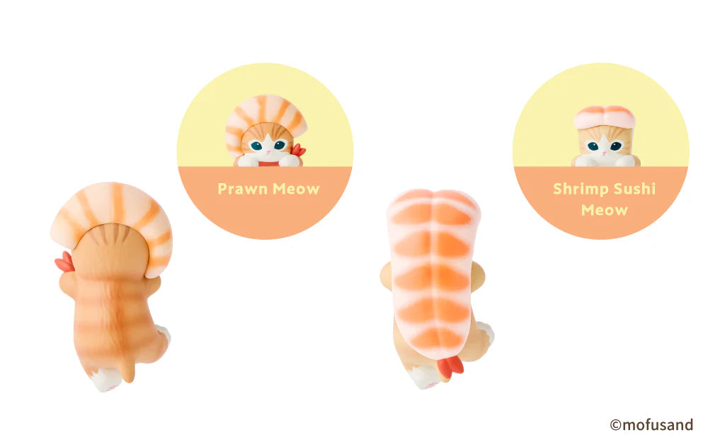 Blind Box Mofusand Vol. 2 - Shrimp Meow Hippers