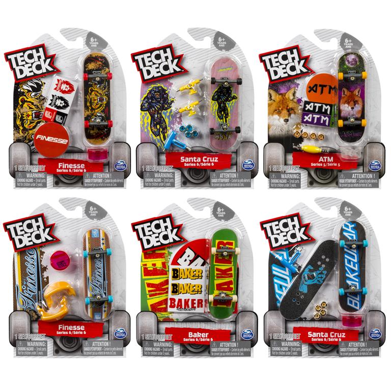 Tech Deck Fingerboard 96mm - Series I (Styles Will Vary - Sold Individually)