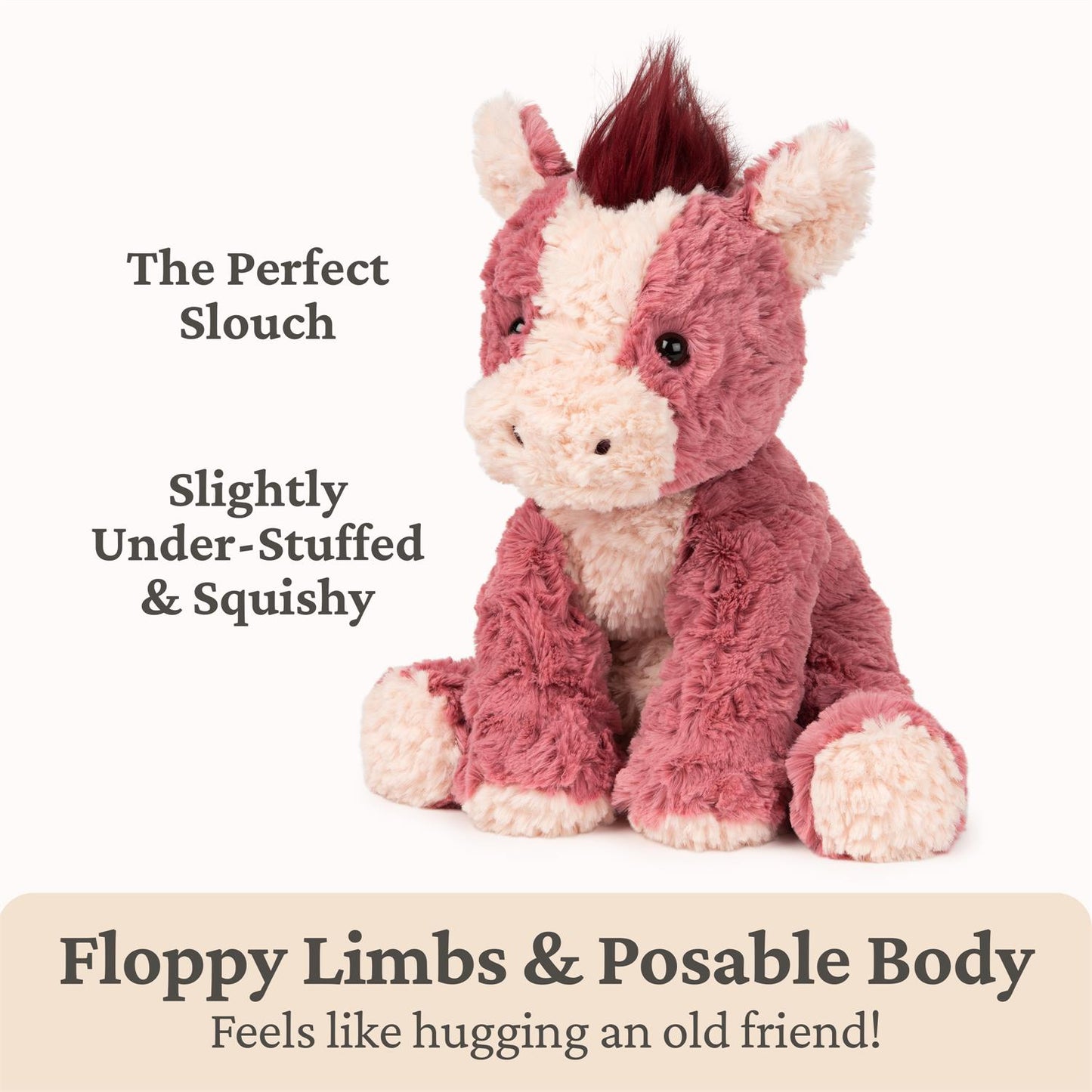 Plush Cozys Horse 10"
