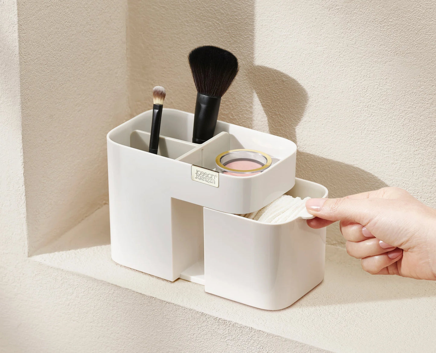 Compact Cosmetic Organizer with Drawer