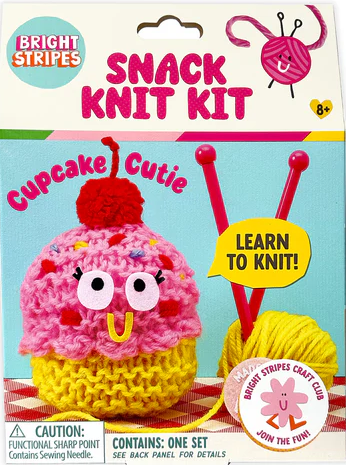 Snack Knit Kit Cupcake Cutie